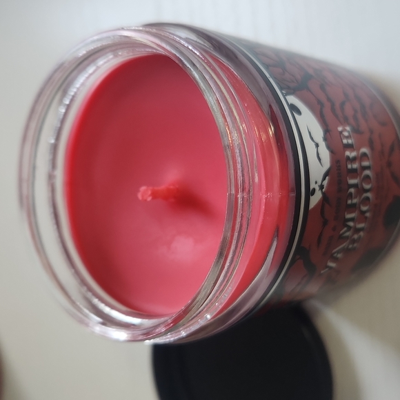 Bath & Body Works Fall Candles (2)- Pumpkin Spice Latte, Vampire Blood - Picture 6 of 10